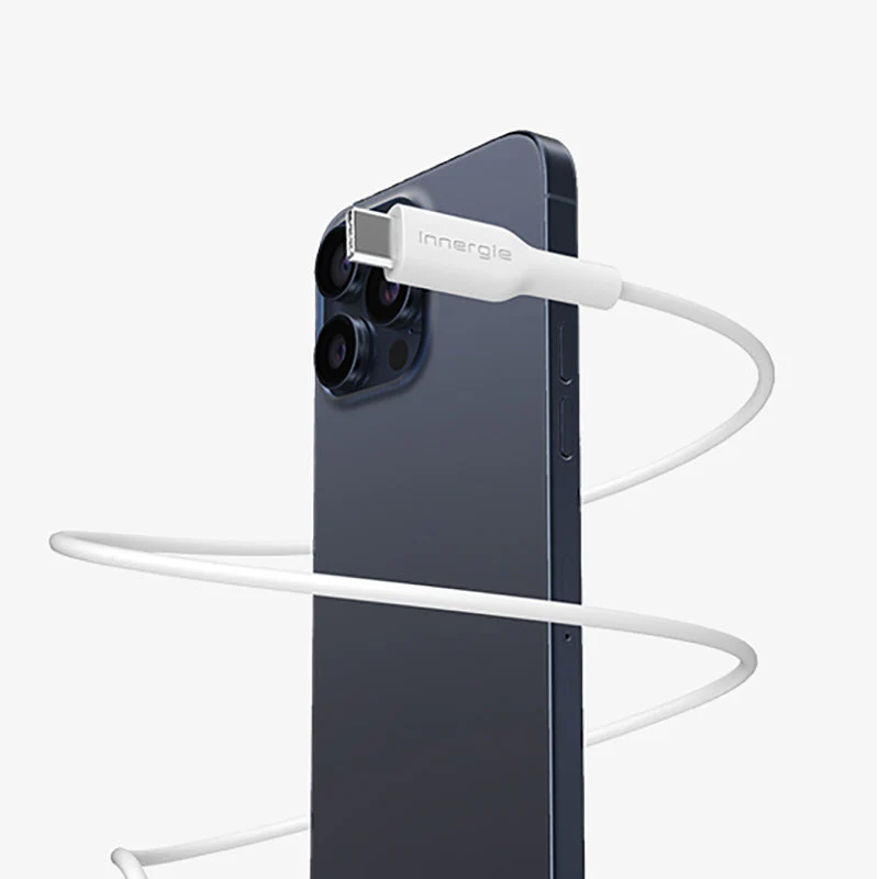 Innergie ACC-S100DM 1m USB-C to USB-C Flex Cable(White) - Image 6