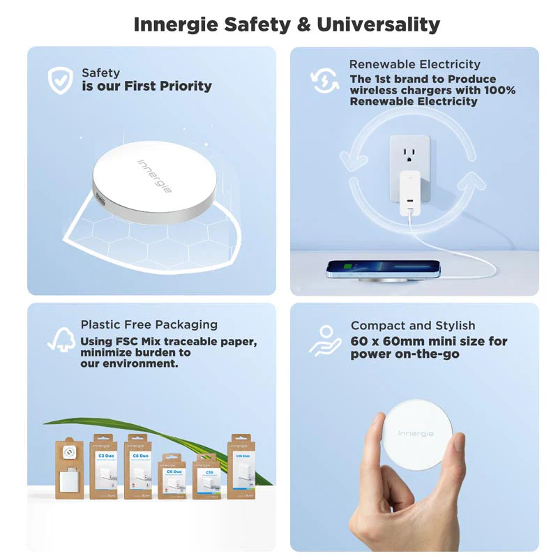 Innergie WPTT-15AB JAMTA 15W Qi2 Magnetic Wireless Charger - Image 11