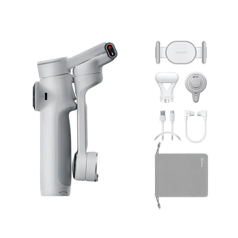 Insta360 Flow 2 Pro Creator Bundle (Stone Gray) - Image 3