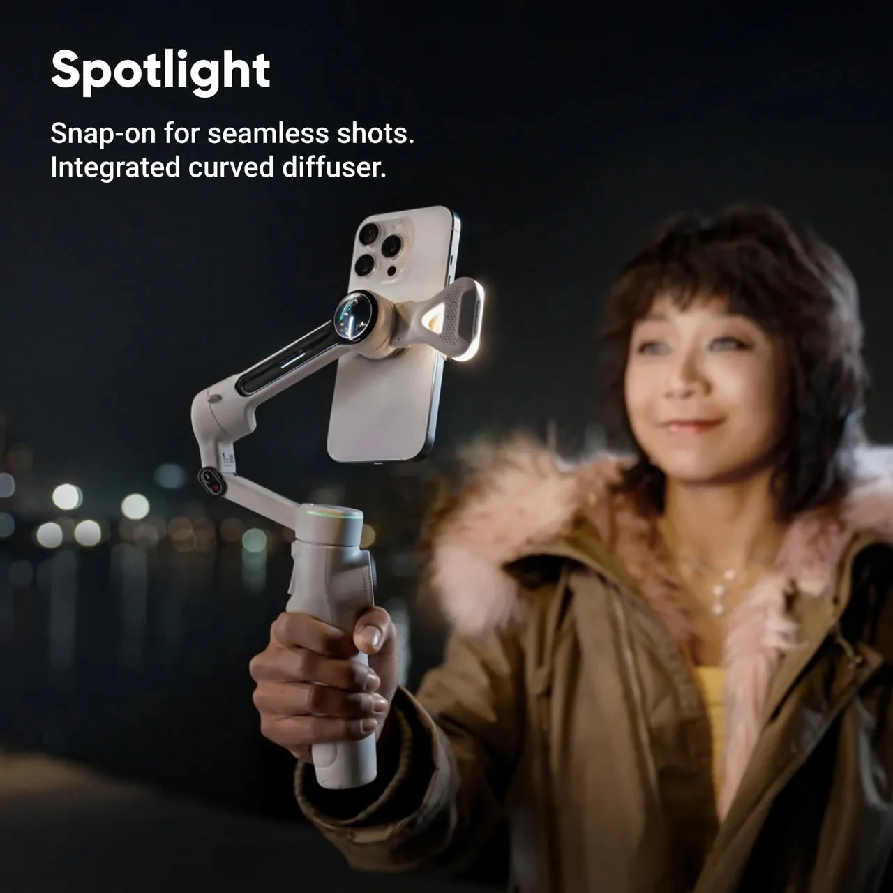 Insta360 Flow 2 Pro Creator Bundle (Stone Gray) - Image 9