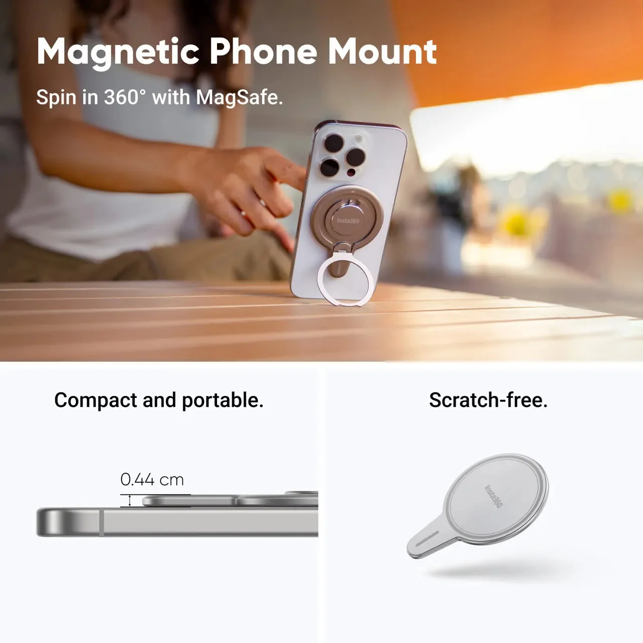 Insta360 Flow 2 Pro Creator Bundle (Summit White) - Image 10
