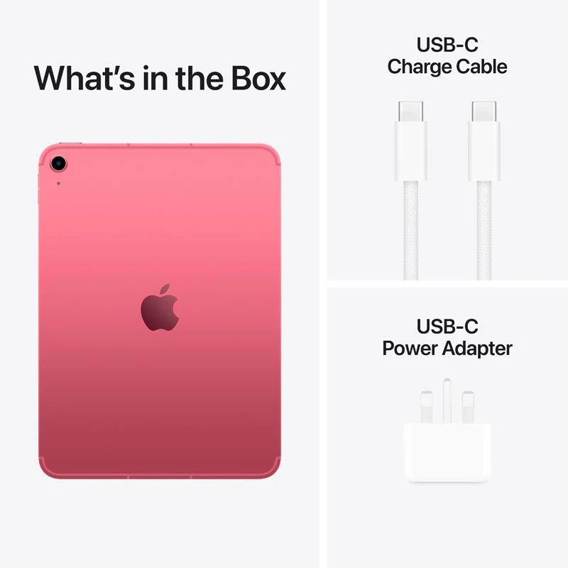 iPad 11-inch A16 Wi-Fi + Cellular 128GB - Pink [3N800ZP/A] - Image 3