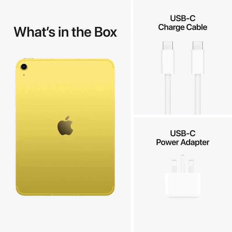 iPad 11-inch A16 Wi-Fi + Cellular 128GB - Yellow - Image 3