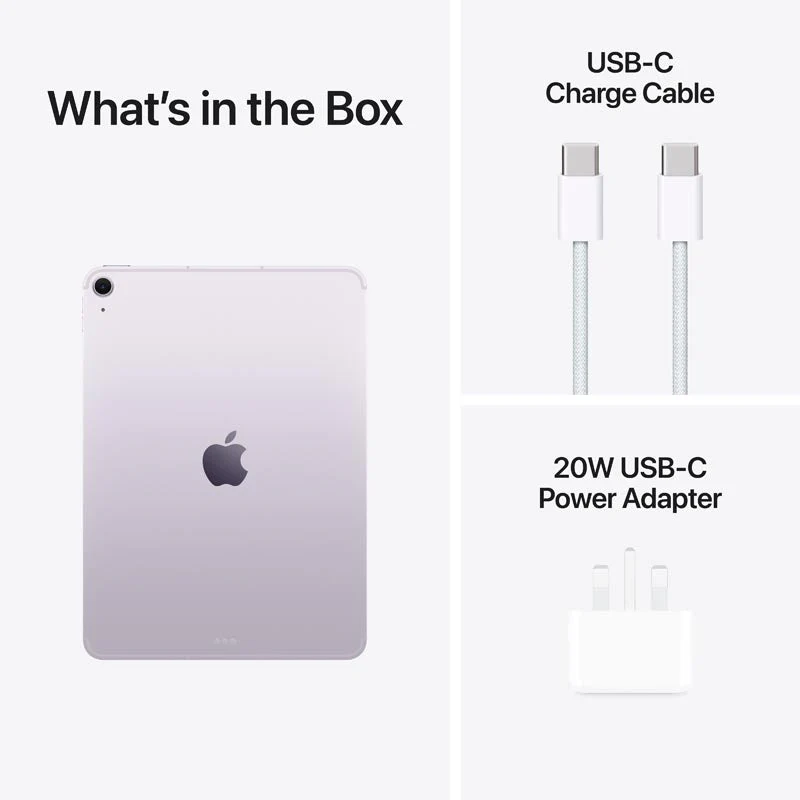 iPad Air 11-inch M3 Wi-Fi + Cellular 1TB - Purple - Image 9