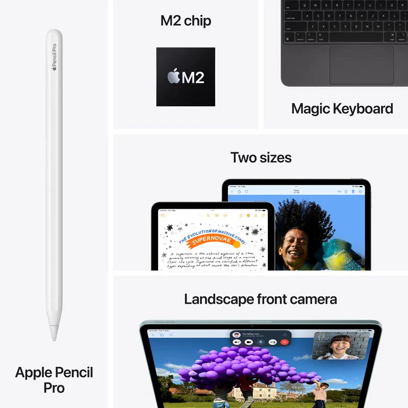 iPad Air 13'' Wi-Fi 128GB - Blue [MV283ZP/A] - Image 8