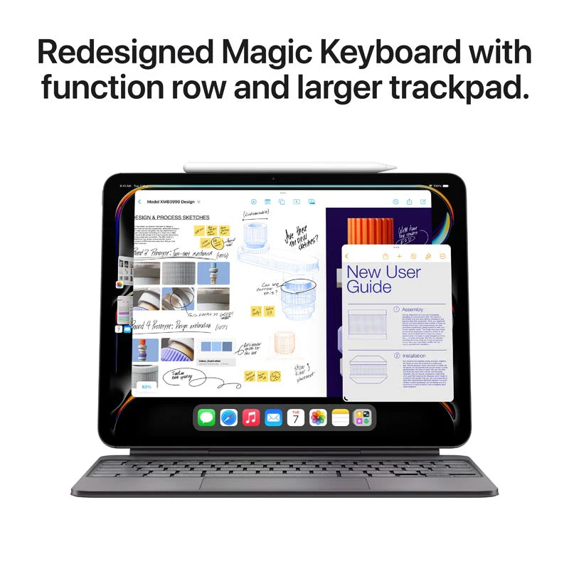 iPad Pro 11" M4 Wi-Fi 512GB with Standard Glass - Space Black [MVVC3ZP/A] - Image 5