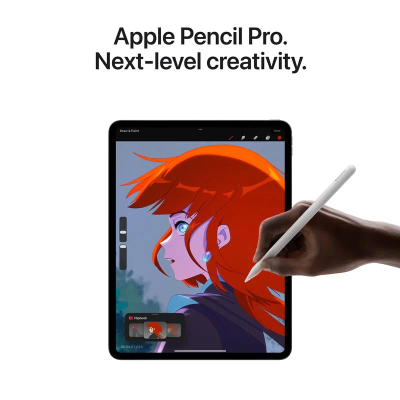 iPad Pro 13" M4 Wi-Fi 256GB with Standard Glass - Space Black [MVX23ZP/A] - Image 7