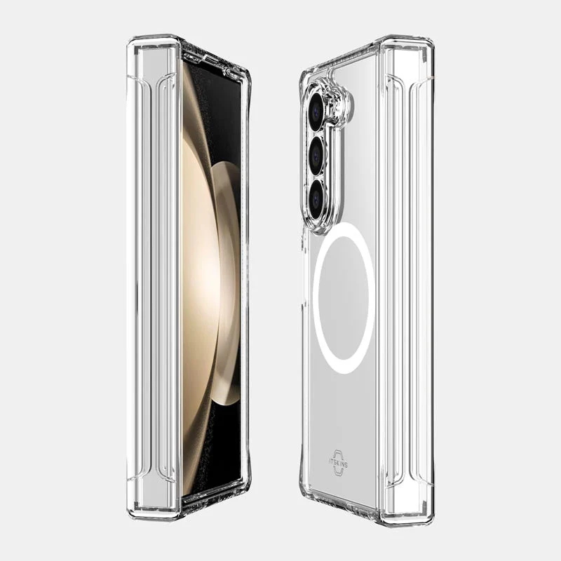 ITSKINS Galaxy Z Fold 6 Hybrid R Clear Hinge with Magsafe Transparent - Image 4