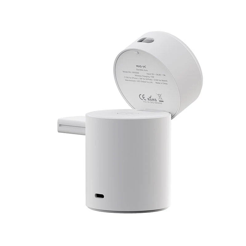 iWalk StandMe Auto MXS006-002A-WH 15W 3-in-1 Wireless Charger (White) - Image 2