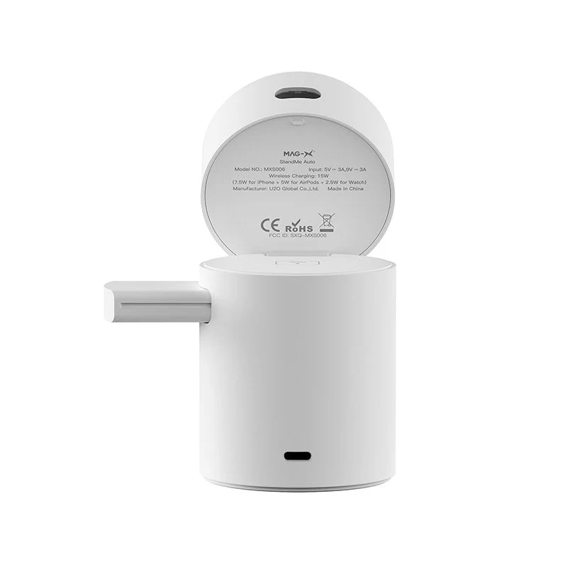 iWalk StandMe Auto MXS006-002A-WH 15W 3-in-1 Wireless Charger (White) - Image 4