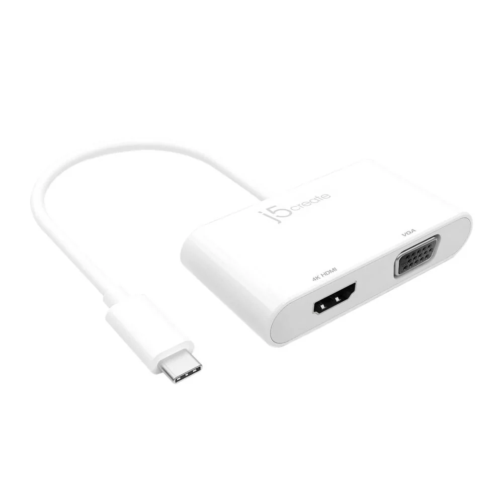 J5Create JCA174 USB Type-C to HDMI & VGA Multi Adapter