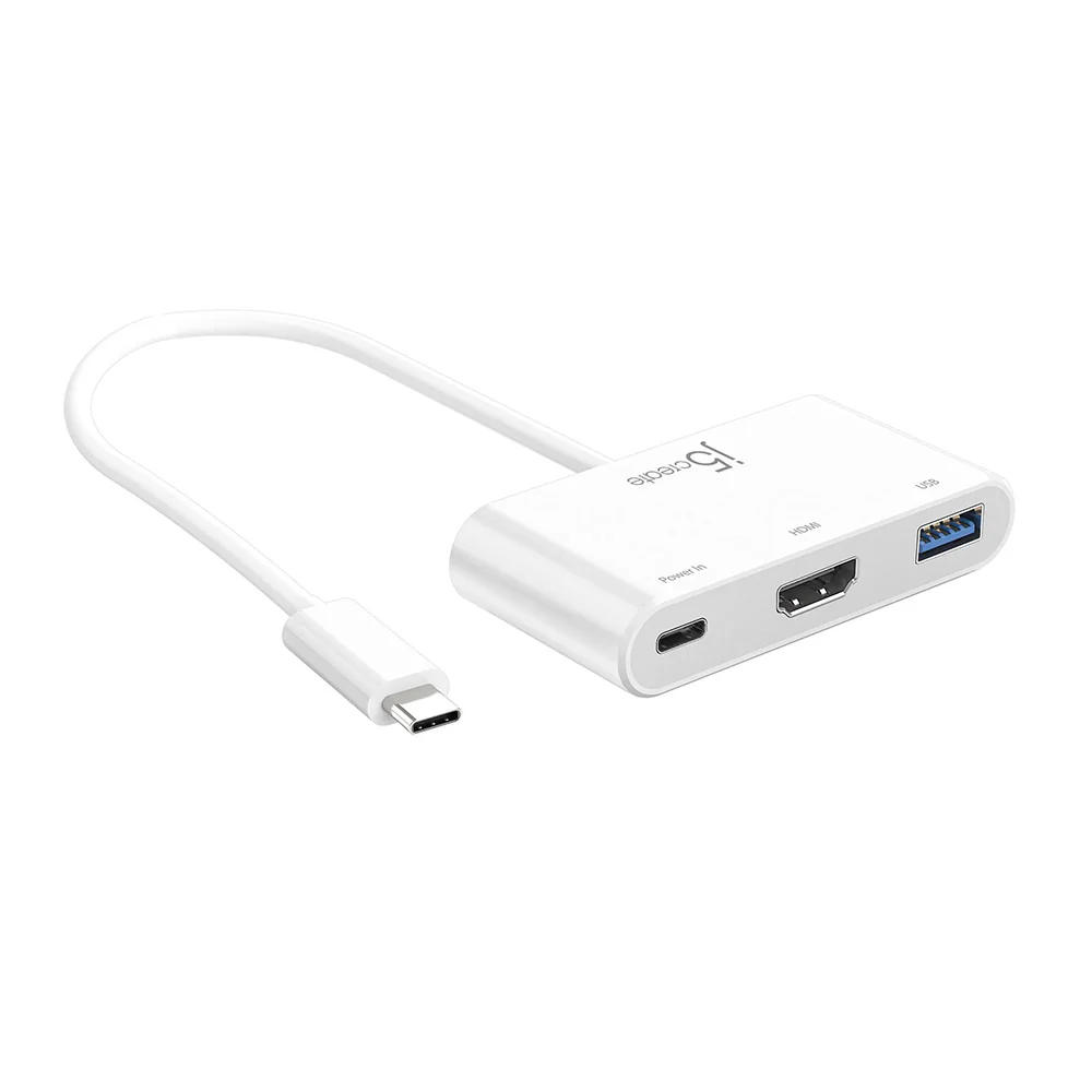 J5Create JCA379 USB Type-C to HDMI & USB 3.0 Hub with Power Delivery
