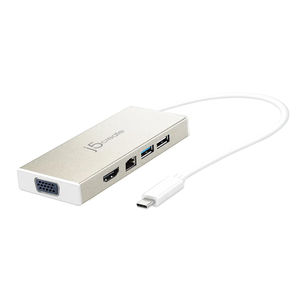 J5Create JCD376 Type-C Fully Functional Mini Dock
