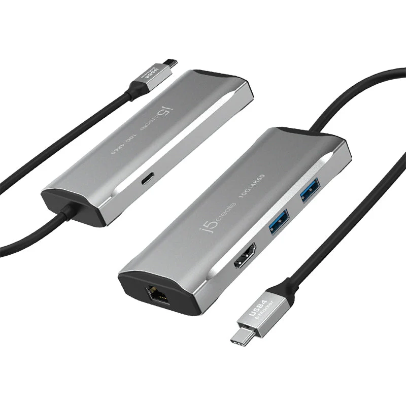 J5Create JCD392 4K60 Elite USB-C 10Gbps Travel Dock - Image 5