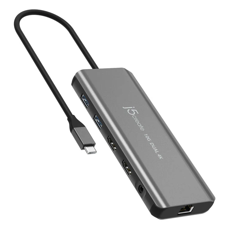J5Create JCD398 USB-C Dual 4K HDMI Mini Dock