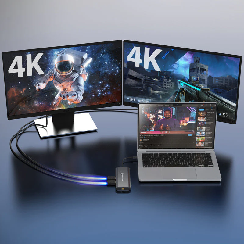 J5Create JCD398 USB-C Dual 4K HDMI Mini Dock - Image 5