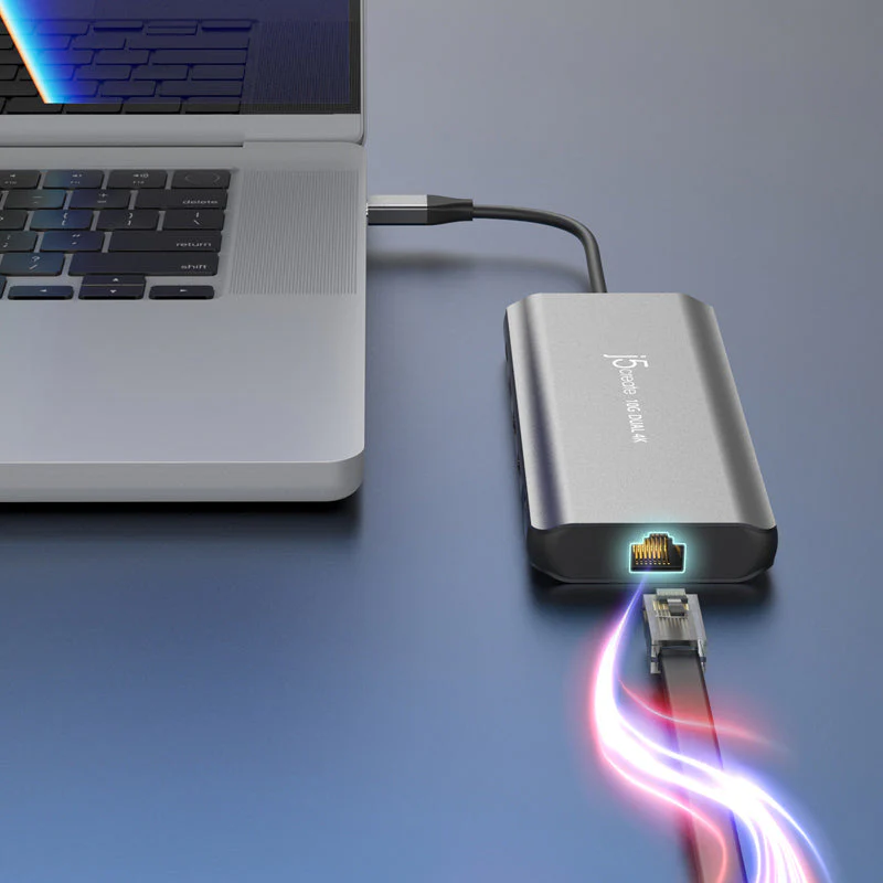 J5Create JCD398 USB-C Dual 4K HDMI Mini Dock - Image 8