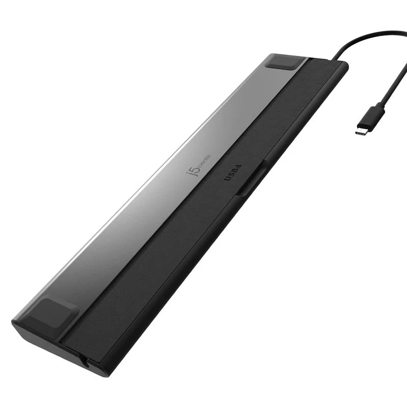 J5Create JCD554 USB4 Triple 4K Display Docking Station - Image 3