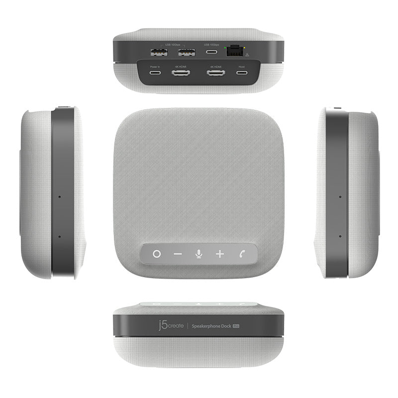 J5Create JCDS337 USB-C Dual 4K Docking with Speaker - Image 4