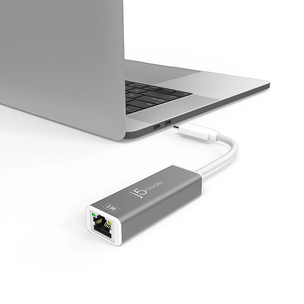 J5Create JCE145 USB-C to 2.5G Ethernet Adapter - Image 3