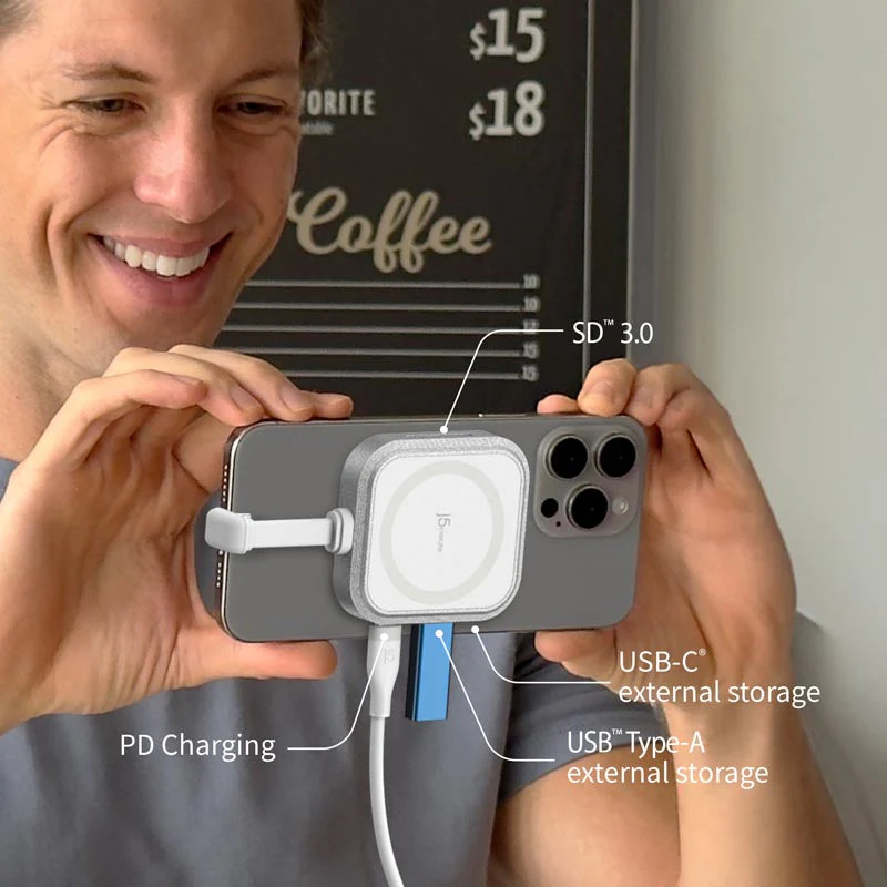 J5Create JCH168W USB-C Multi-function Hub for iPhone - Image 13