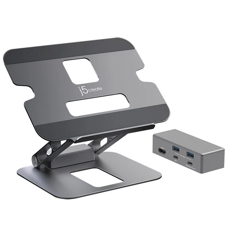 J5Create JTS327 Multi-Angle 4K Docking Stand