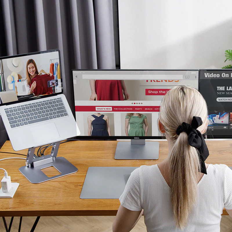 J5Create JTS427 Multi-Angle Dual HDMI Docking Stand - Image 2
