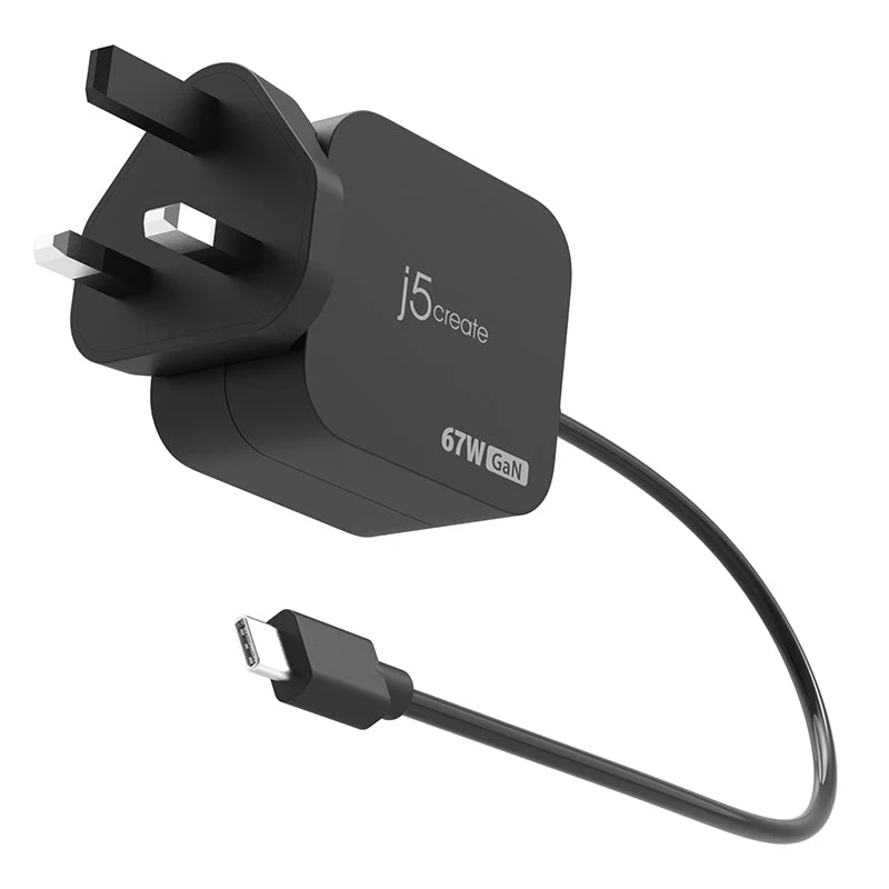 J5Create JUP1565NF 67W GaN PD USB-C Mini Charger - Image 3