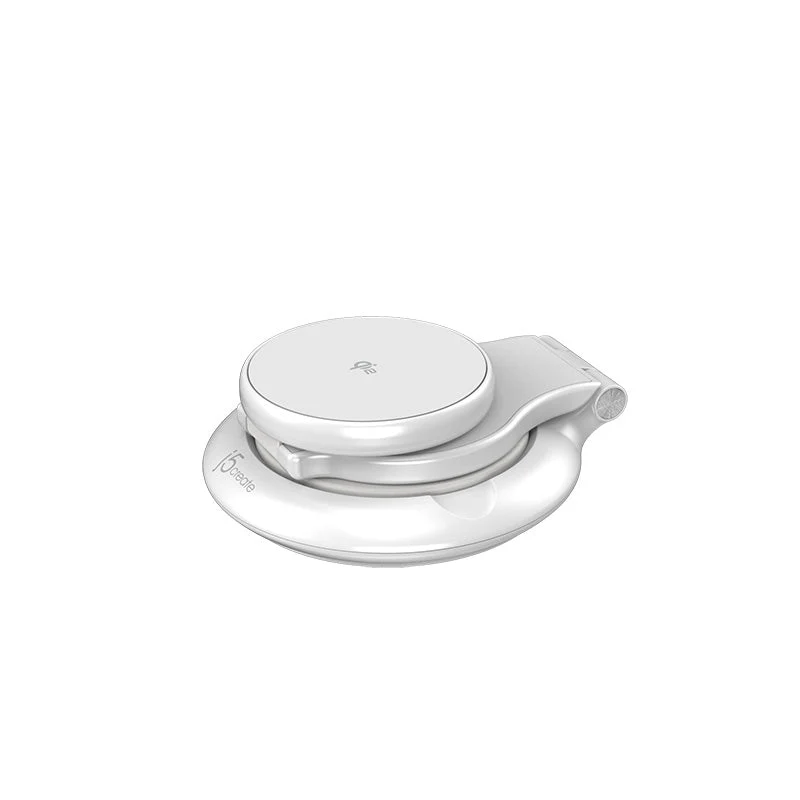 J5Create JUPW3415 Qi2 3-in-1 Magnetic Foldable Wireless Charging Station - Image 2
