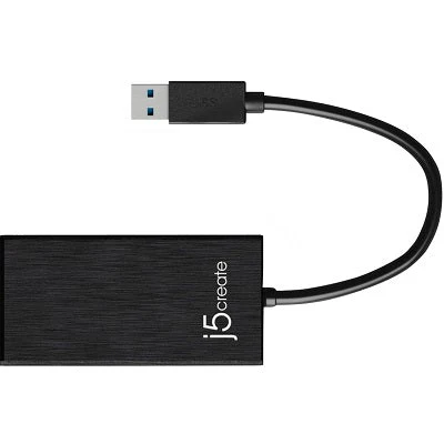 J5Create USB 3.0 Gigabit Ethernet & 3-Port HUB (JUH470) - Image 7