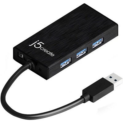 J5Create USB 3.0 Gigabit Ethernet & 3-Port HUB (JUH470) - Image 9