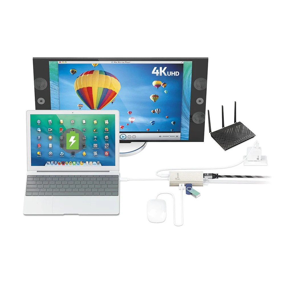 J5Create JCA374 USB Type-C Multi Adapter HDMI & USB 3.0 - Image 3