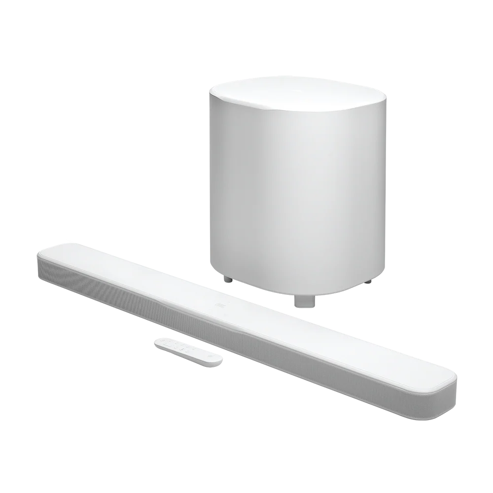 JBL Bar 500 MK2 5.1 Soundbar Wireless Subwoofer (White)