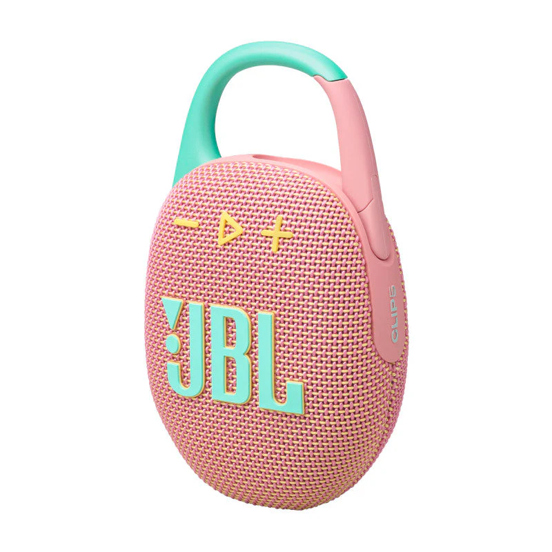 JBL Clip 5 Portable Speaker Pink - Image 3