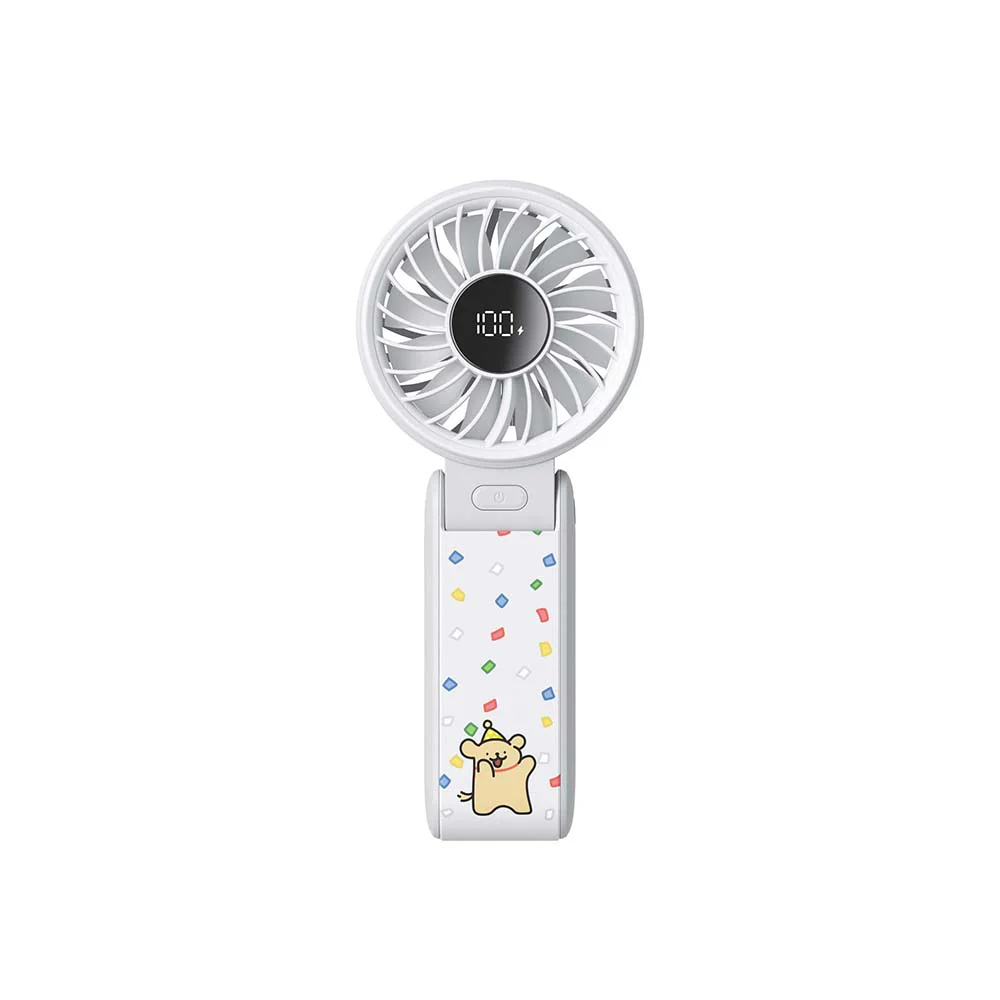 Jisulife Life7 5000mAh Grey Maltese Handheld Fan - Image 2