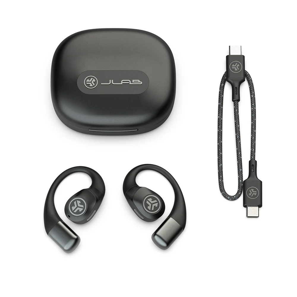 Jlab Epic Open Sport True Wireless Earbuds (Black) - Image 2