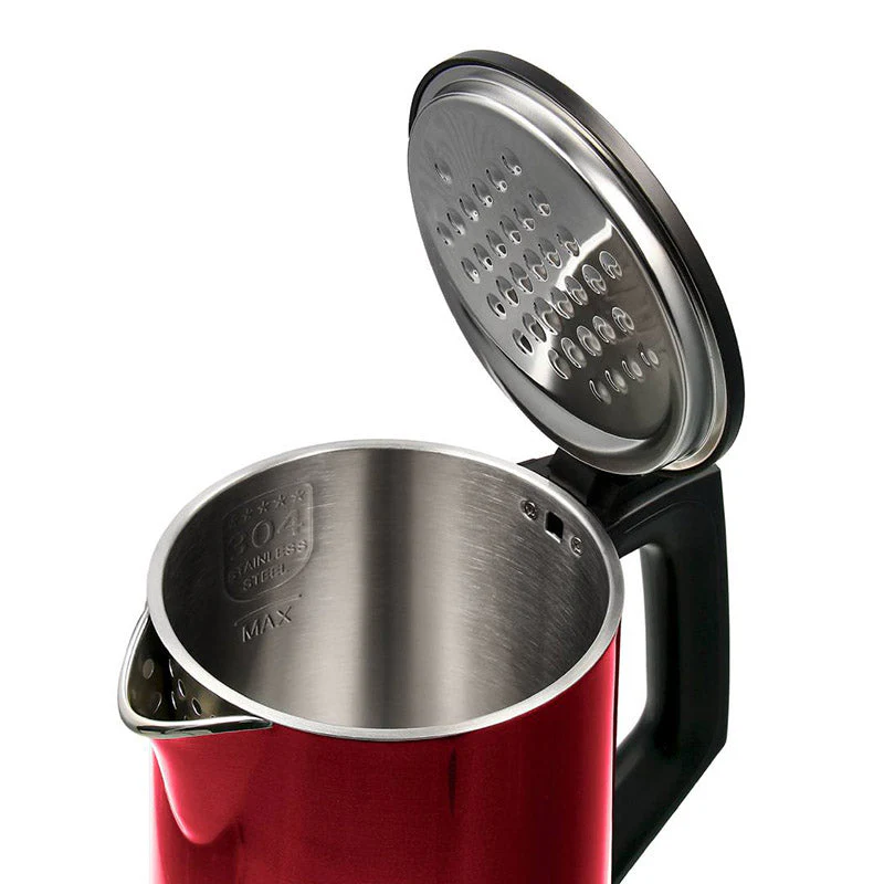 Jogen KE4211 Stainless Steel Kettle 1.7L 2200w Keep Warm (Red) - Image 4
