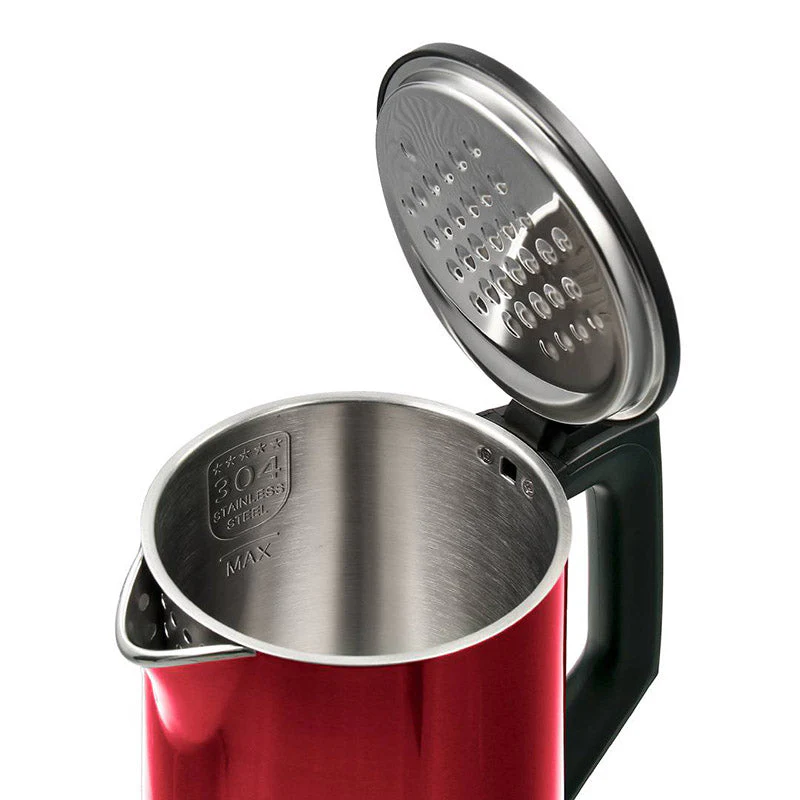Jogen KE4213 Stainless Steel Kettle 1.9L 2200w Keep Warm (Red) - Image 3