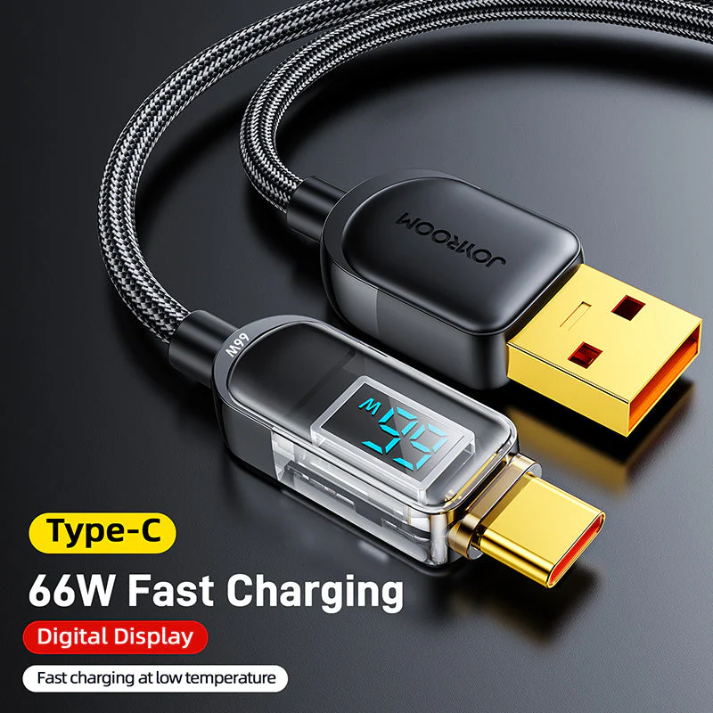 Joyroom 100W TypeC to TypeC Fast Charging Cable 1.2M (Black) - Image 4