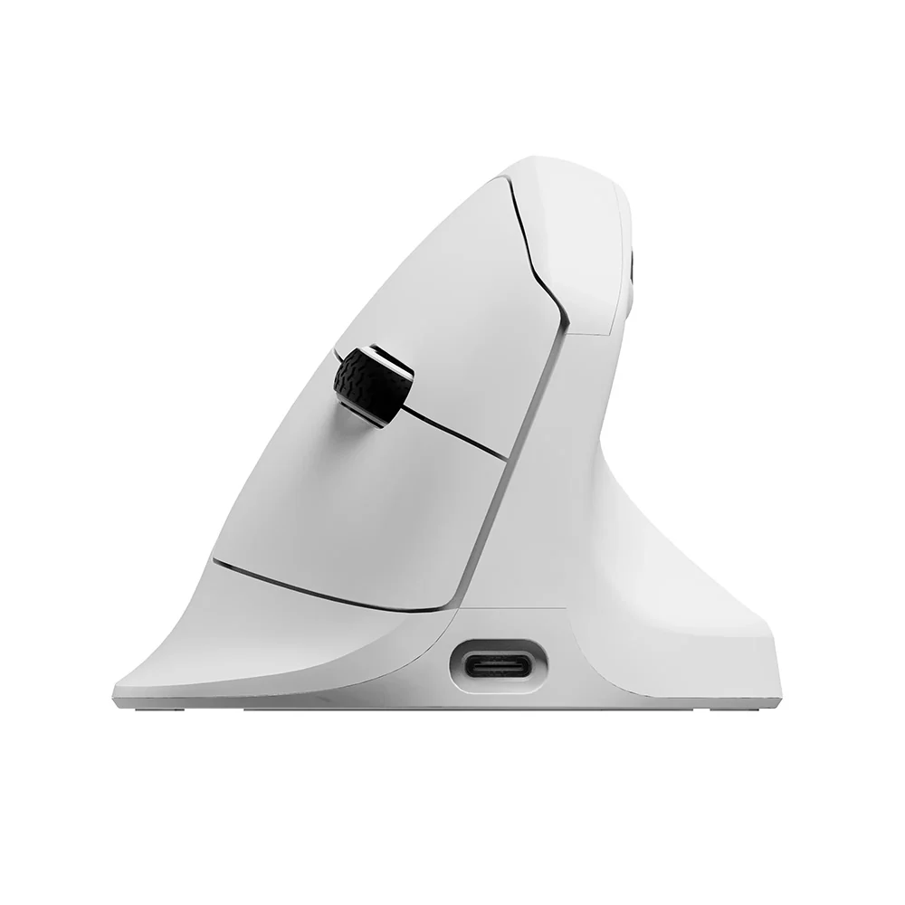 Keychron M5 8K Wireless Ergonomic Mouse (M5-A24 White) - Image 2