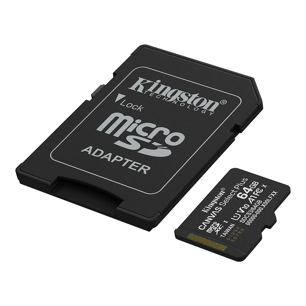Kingston Canvas Select Plus 64GB microSD Card + Adapter  - Image 2