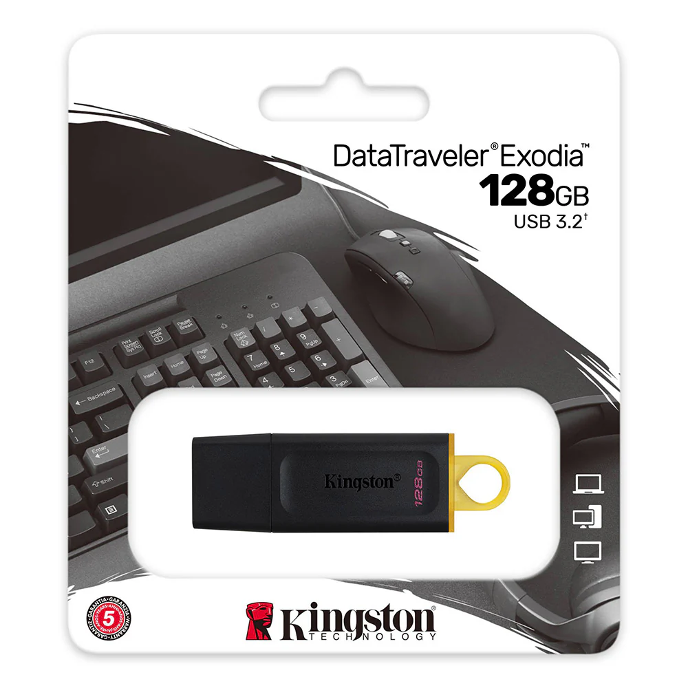 Kingston DataTraveler Exodia 128GB USB 3.2 Flash Drive - Image 3