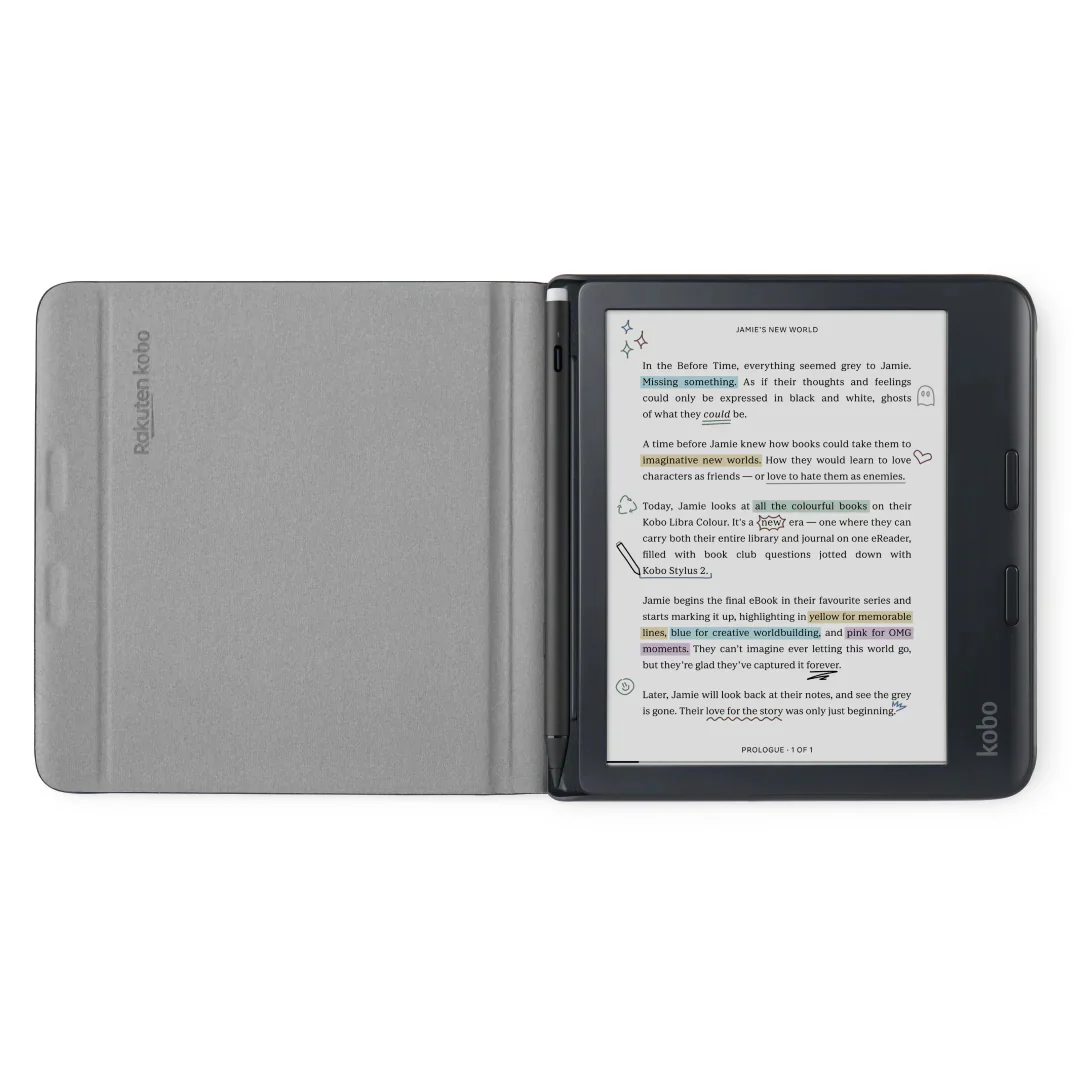 Kobo Libra Colour Stylus Case (Black) - Image 2