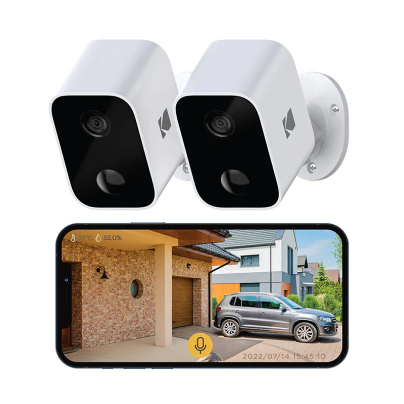 Kodak F882 Infinio Indoor/Outdoor Twin pack Security Camera - Image 10