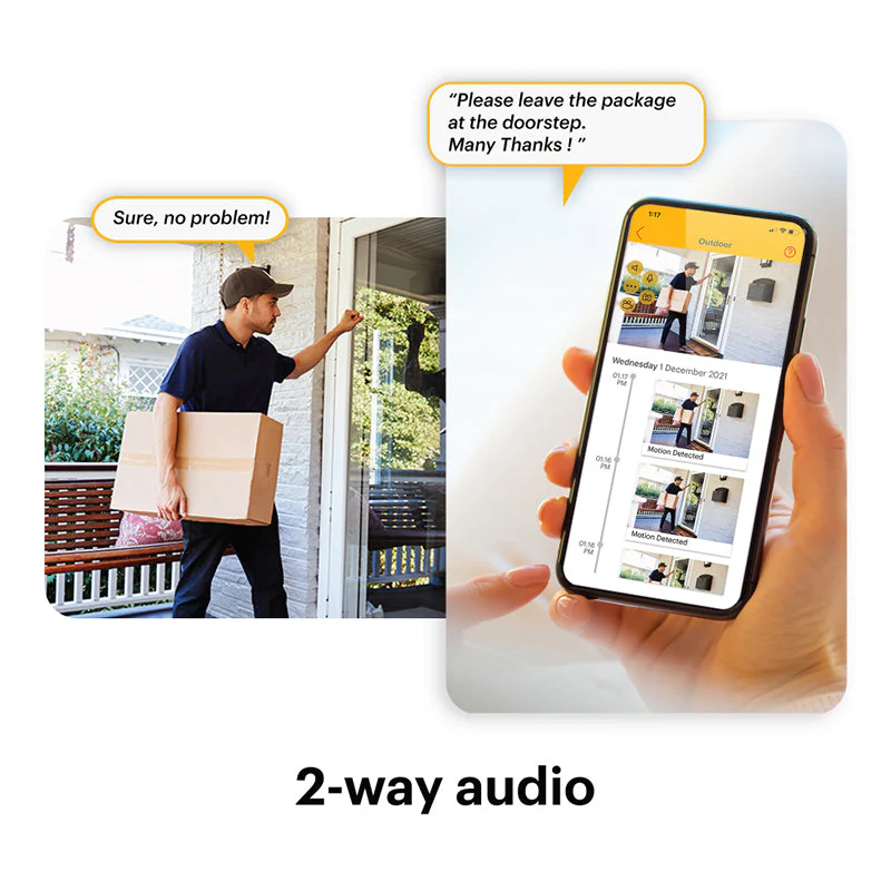 Kodak F882 Infinio Indoor/Outdoor Twin pack Security Camera - Image 9