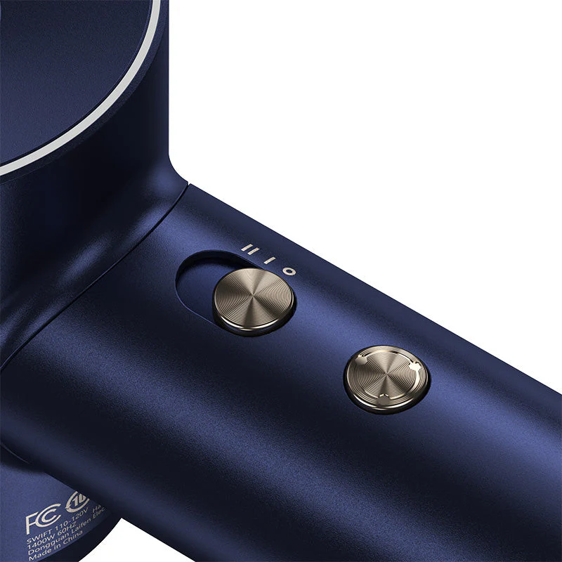 Laifen Swift Premium Hair Dryer (Golden Blue) - Image 3