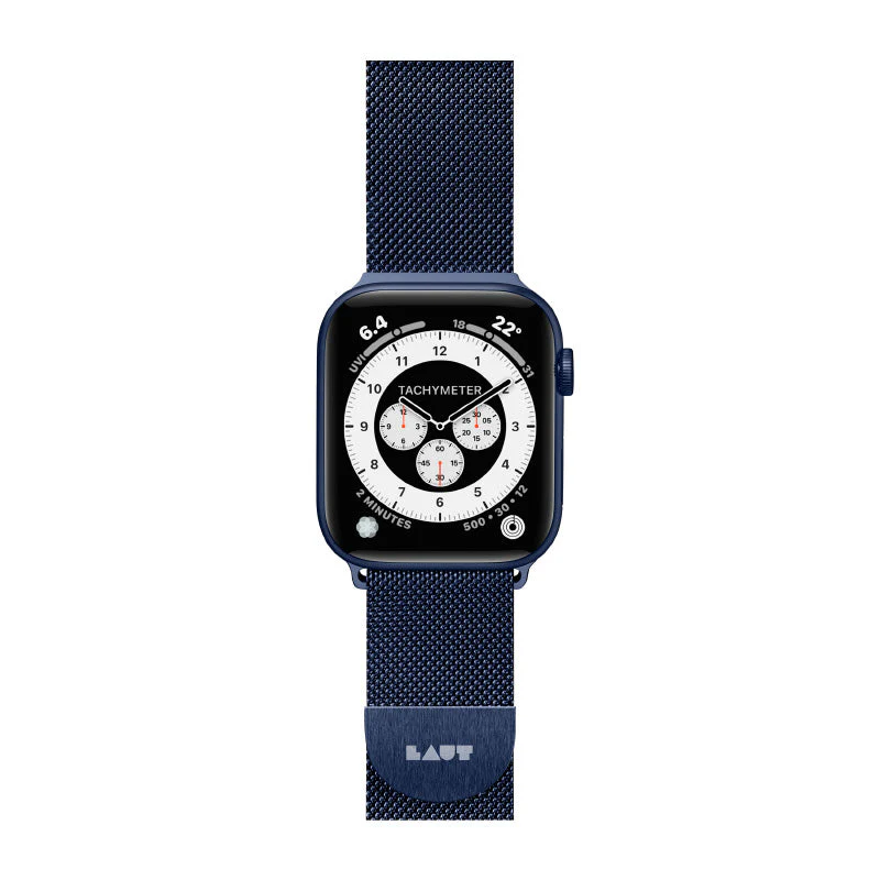 Laut Apple Watch Band Steel Loop for 38/40/41mm (Blue) - Image 2