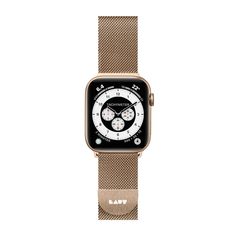 Laut Apple Watch Band Steel Loop for 42/44/45/49mm (Gold) - Image 3