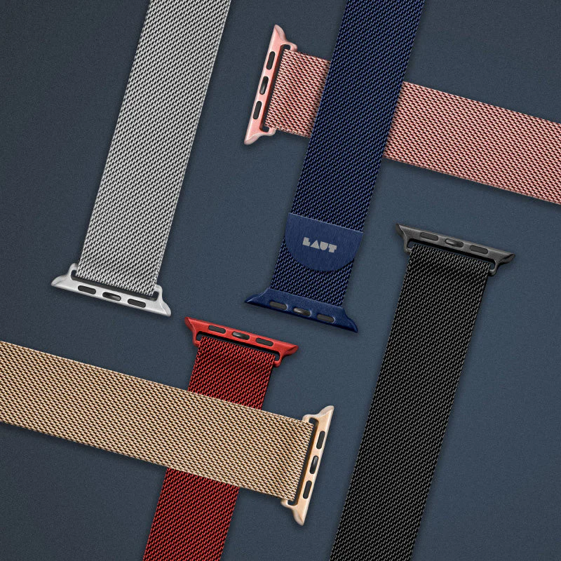 Laut Apple Watch Band Steel Loop for 42/44/45/49mm (Red) - Image 4