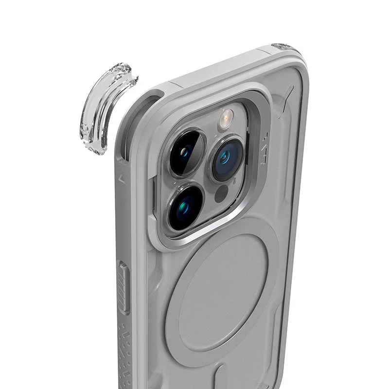 Laut iPhone 15 Pro Max 6.7 Crystal Matter MagSafe (Grey) - Image 3